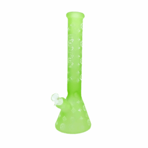 16 INCH 9 MM HYPNOTIK LUXURY VARIETY BONG, GREEN - ARB212-GRN